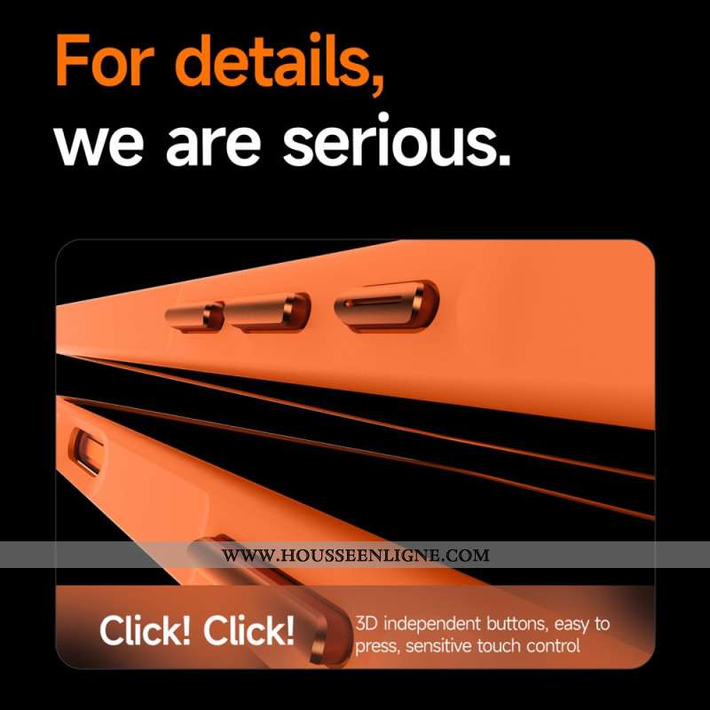 Coque iPhone 17 Magsafe Micro-Sablée