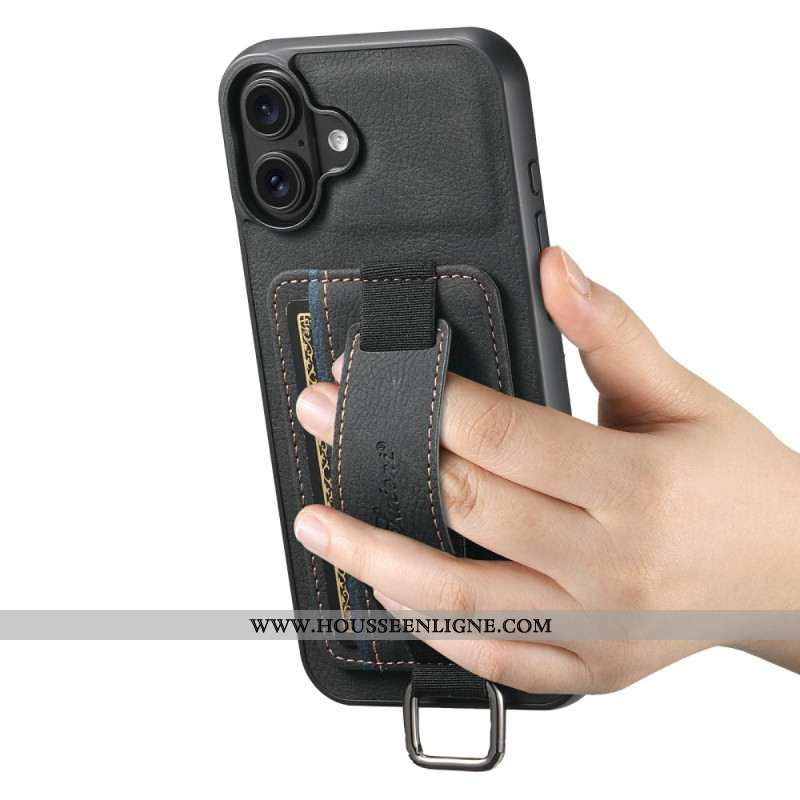 Coque iPhone 17 Porte-Cartes Design Rétro