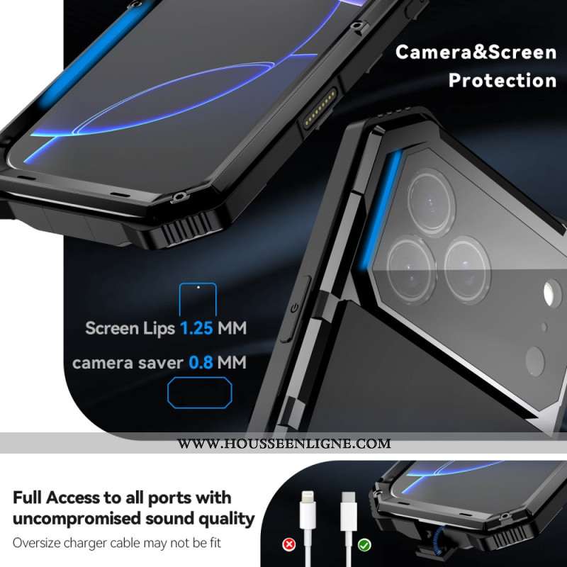 Coque iPhone 17 Pro Armure R-JUST