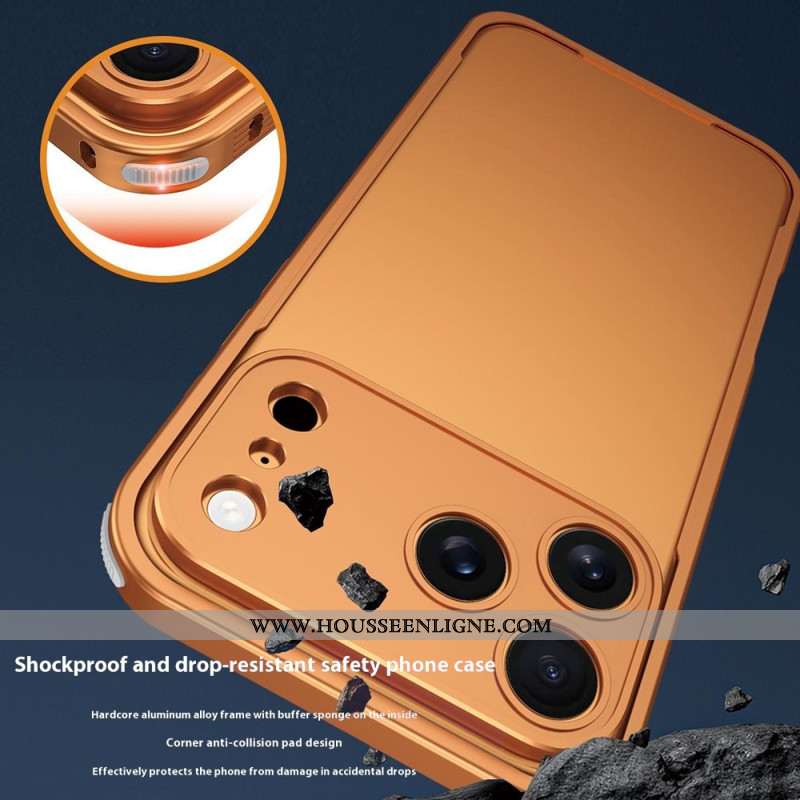 Coque iPhone 17 Pro Bumper avec Couvercle Caméra