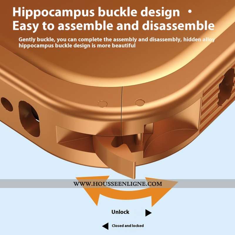 Coque iPhone 17 Pro Bumper avec Couvercle Caméra