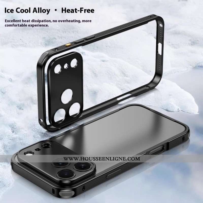 Coque iPhone 17 Pro Bumper avec Couvercle Caméra