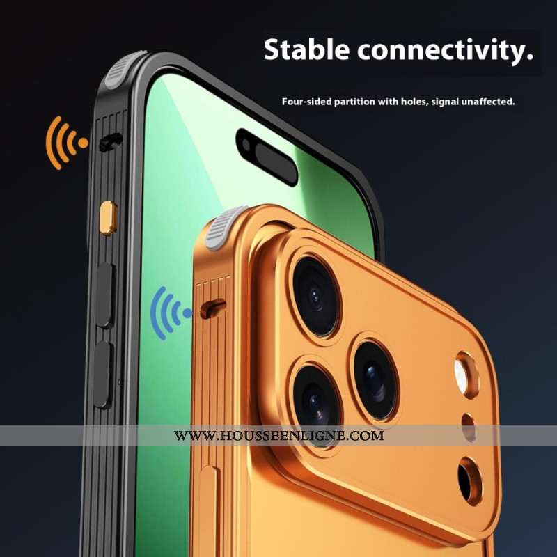 Coque iPhone 17 Pro Bumper avec Couvercle Caméra