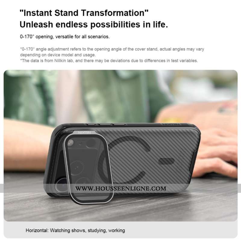 Coque iPhone 17 Pro CamShield Prop Magnetic NILLKIN