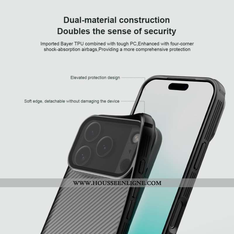 Coque iPhone 17 Pro CamShield Prop Series NILLKIN