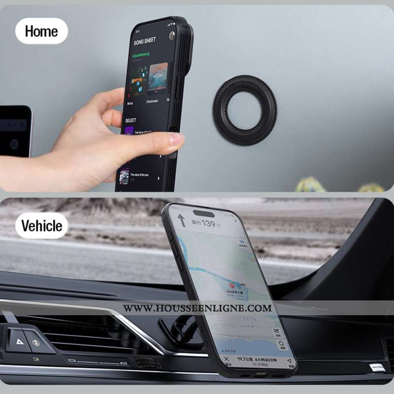 Coque iPhone 17 Pro Camshield Prop Magnetic Series NILLKIN