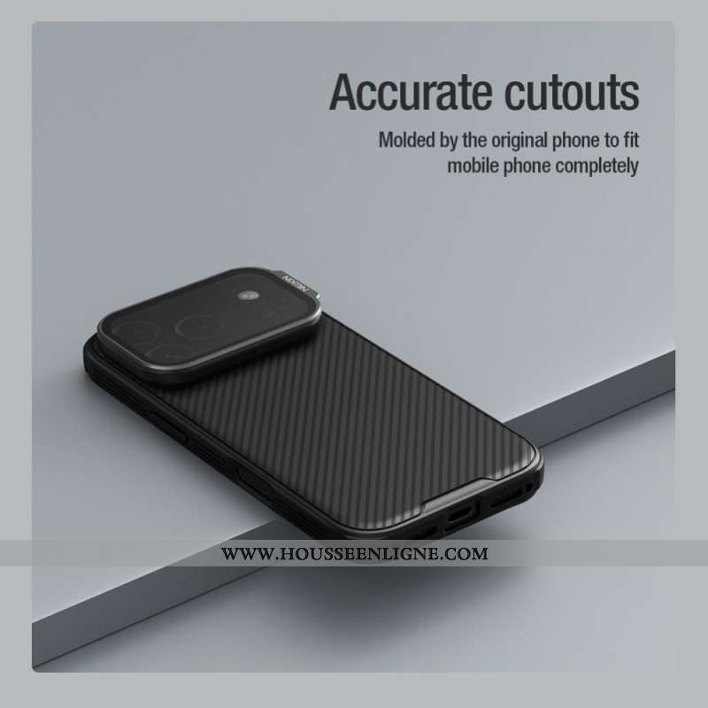 Coque iPhone 17 Pro Camshield Prop Magnetic Series NILLKIN