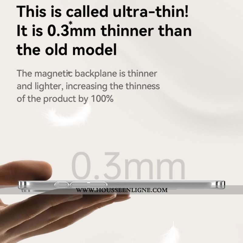 Coque iPhone 17 Pro Compatibilité MagSafe Support Pliable