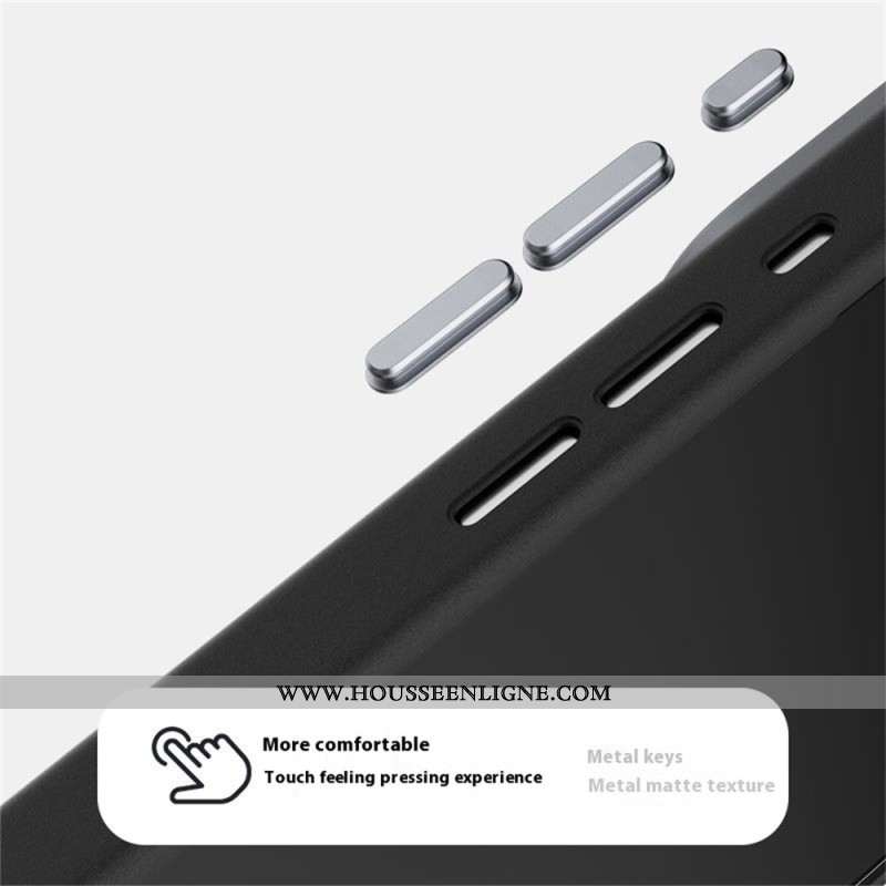 Coque iPhone 17 Pro Compatible MagSafe Effet Croco ABEEL