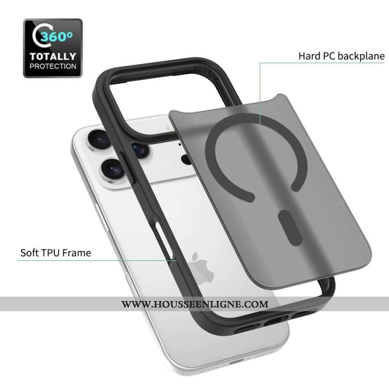 Coque iPhone 17 Pro Compatible MagSafe Givrée