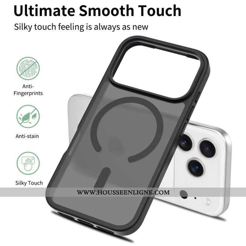 Coque iPhone 17 Pro Compatible MagSafe Givrée