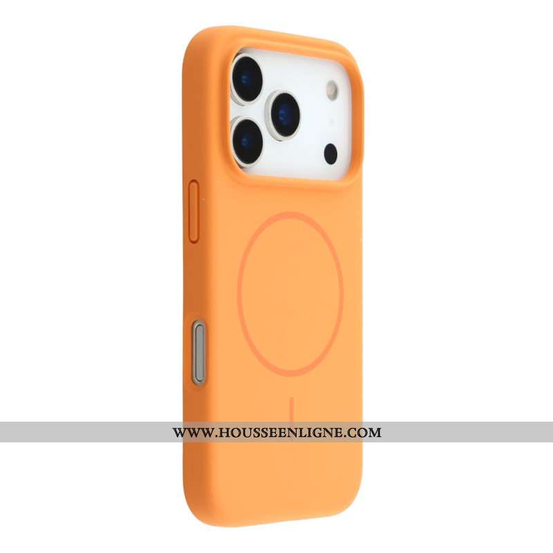 Coque iPhone 17 Pro Compatible MagSafe Silicone Liquide