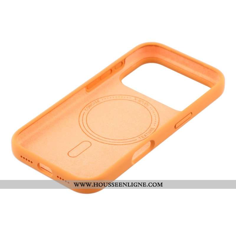 Coque iPhone 17 Pro Compatible MagSafe Silicone Liquide