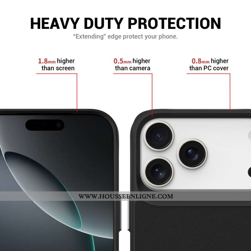 Coque iPhone 17 Pro Compatible MagSafe Support Intégré