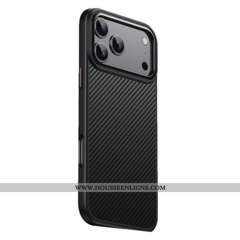 Coque iPhone 17 Pro Compatible MagSafe Ultra Fine Carbone