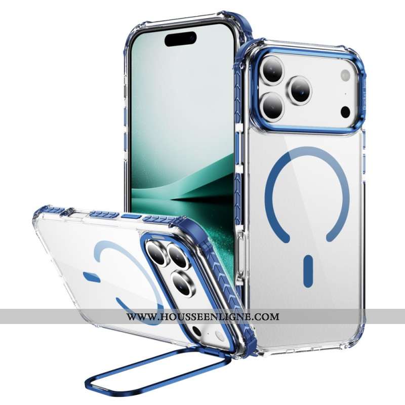 Coque iPhone 17 Pro Compatible MagSafe avec Support Intégré