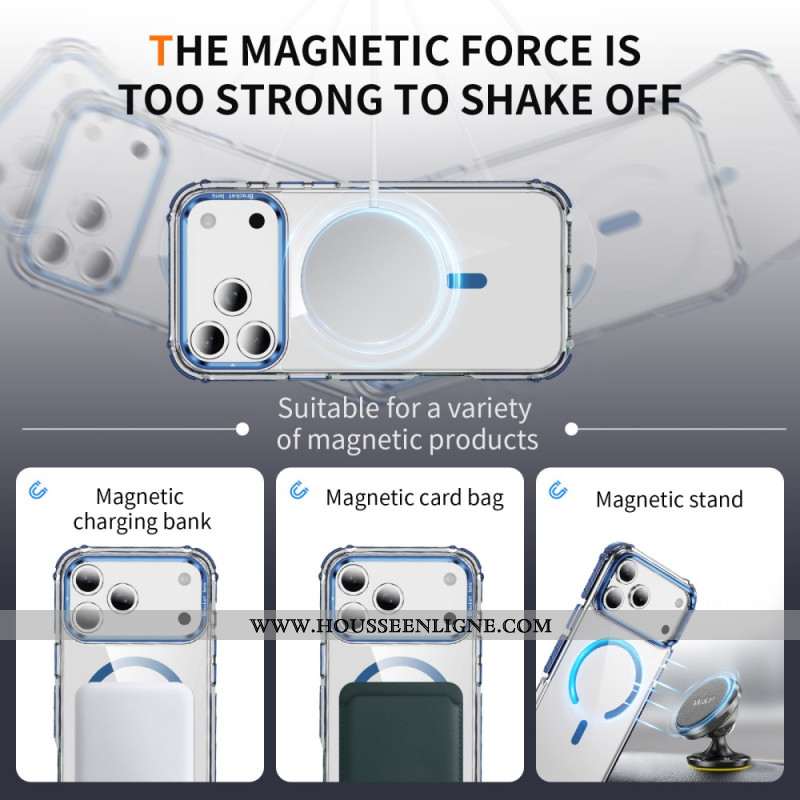 Coque iPhone 17 Pro Compatible MagSafe avec Support Intégré