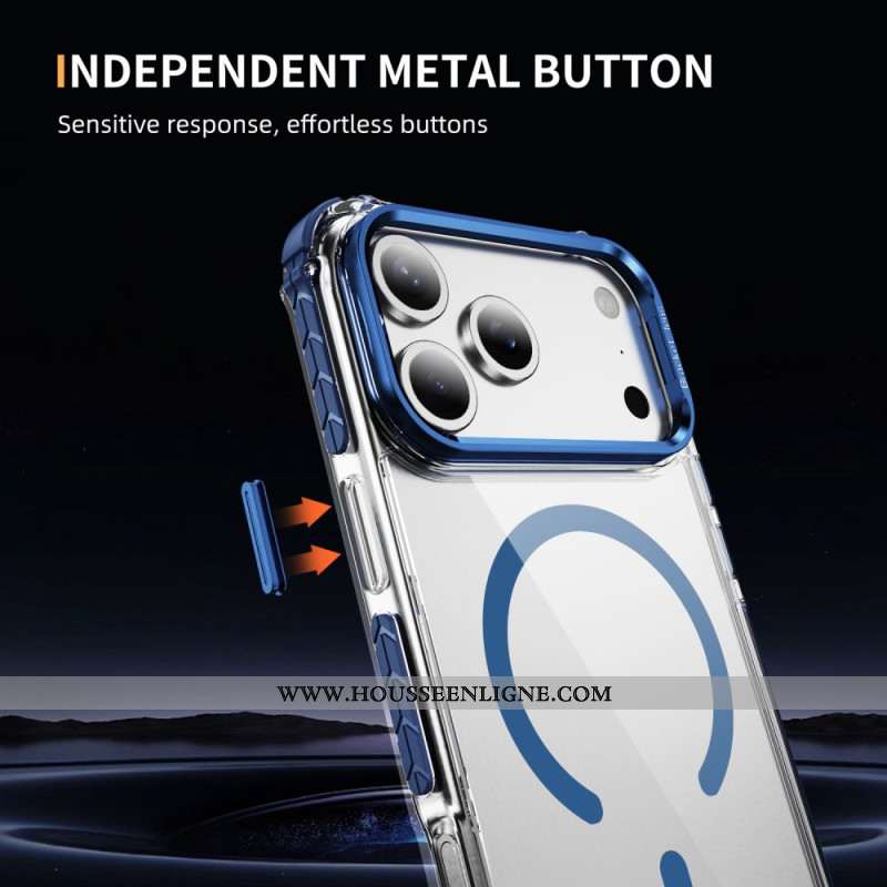 Coque iPhone 17 Pro Compatible MagSafe avec Support Intégré