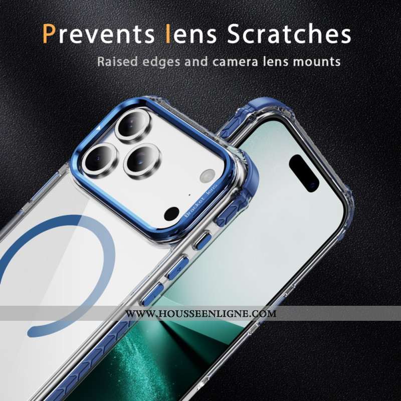 Coque iPhone 17 Pro Compatible MagSafe avec Support Intégré