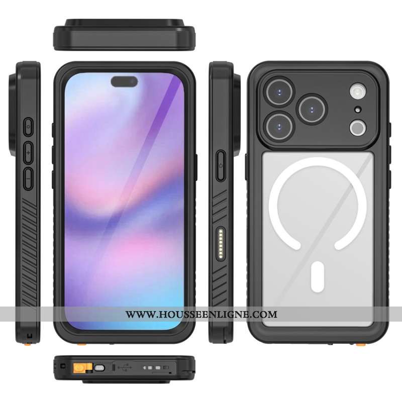 Coque iPhone 17 Pro Compatible MagSafe Étanche FS / FM Series REDPEPPER