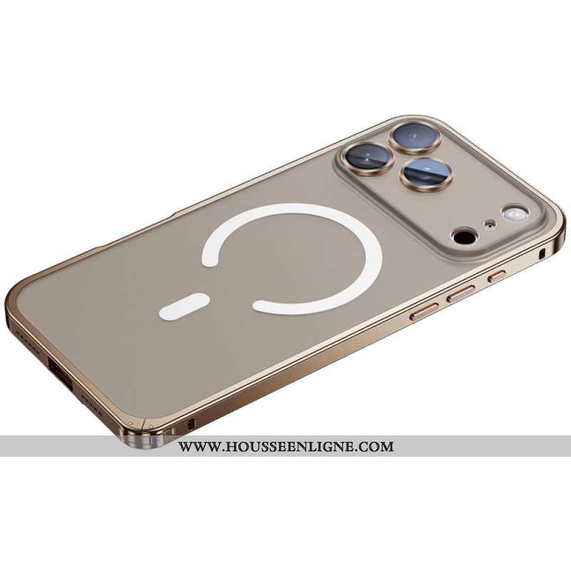 Coque iPhone 17 Pro Compatible avec MagSafe avec Verrou de Sécurité