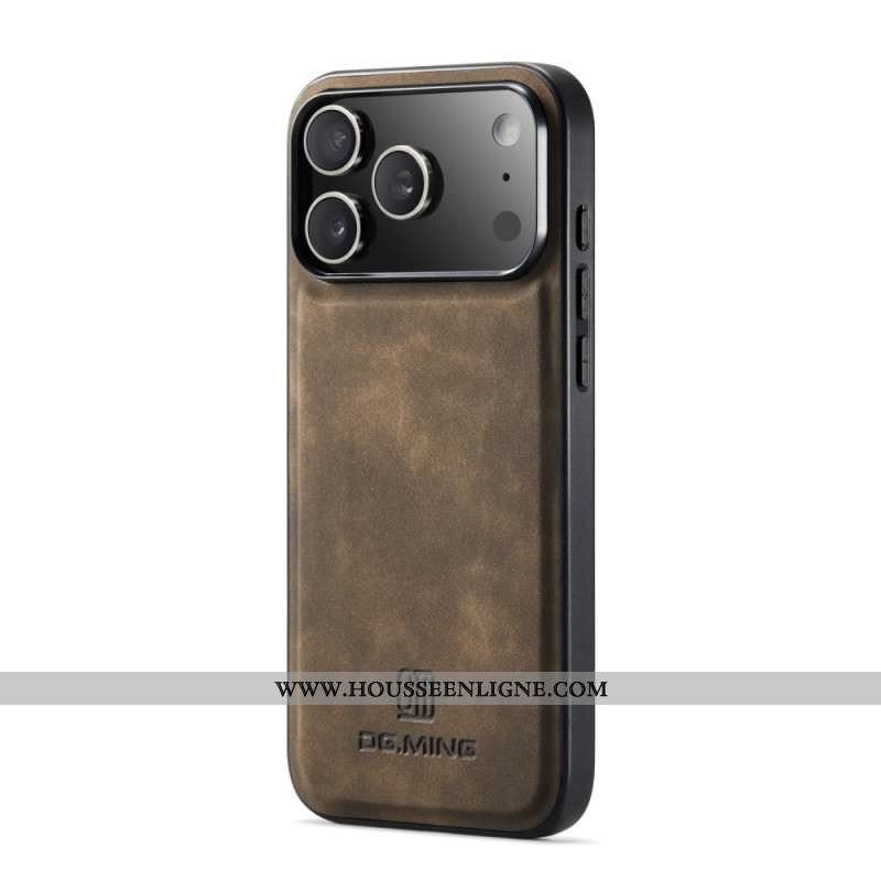 Coque iPhone 17 Pro Effet Cuir DG.MING