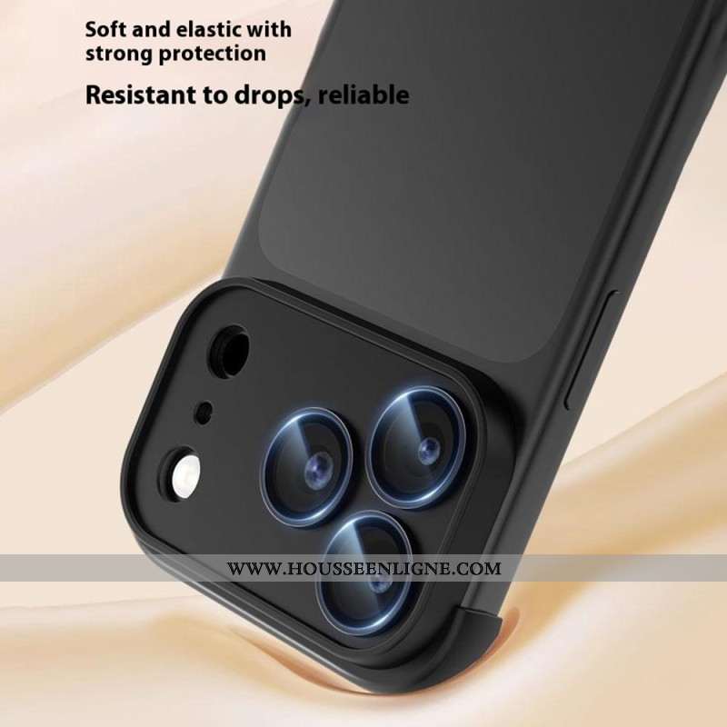 Coque iPhone 17 Pro Frameless avec Protection d’Angles et Lentille Intégrée