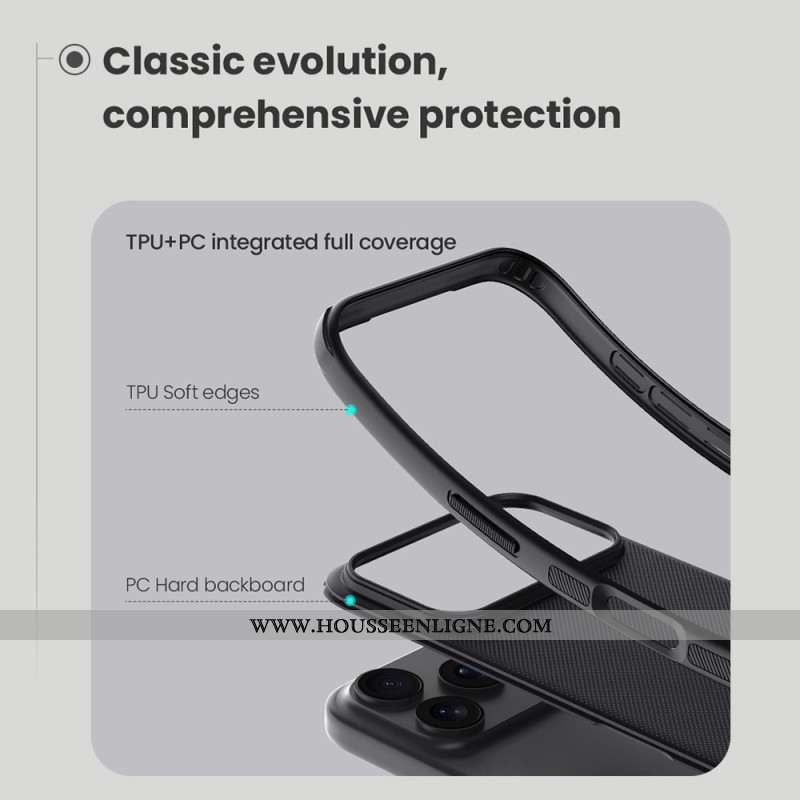 Coque iPhone 17 Pro Frosted Shield Pro NILLKIN