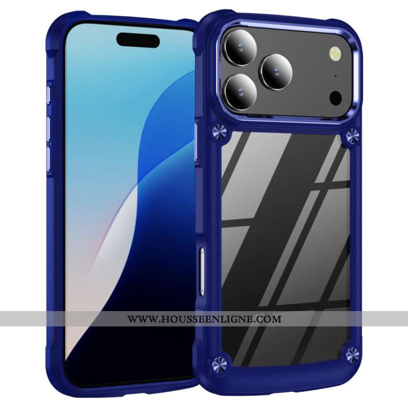 Coque iPhone 17 Pro Hybride Transparente