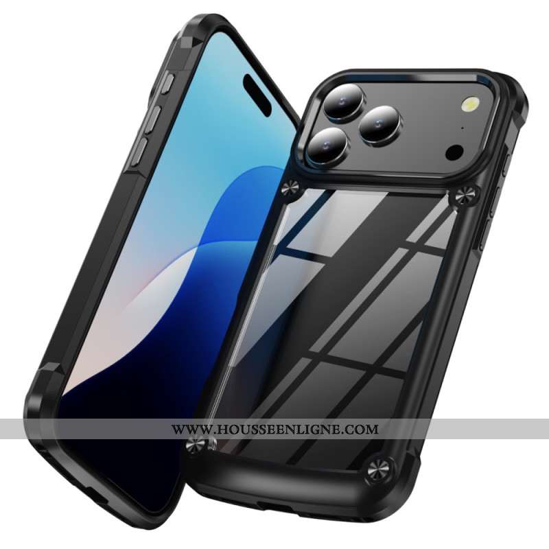 Coque iPhone 17 Pro Hybride Transparente