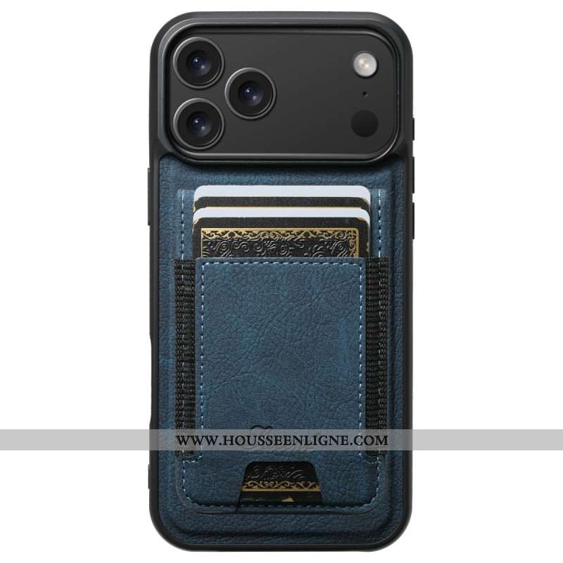 Coque iPhone 17 Pro MagSafe 2-en-1 Porte-Cartes Détachable