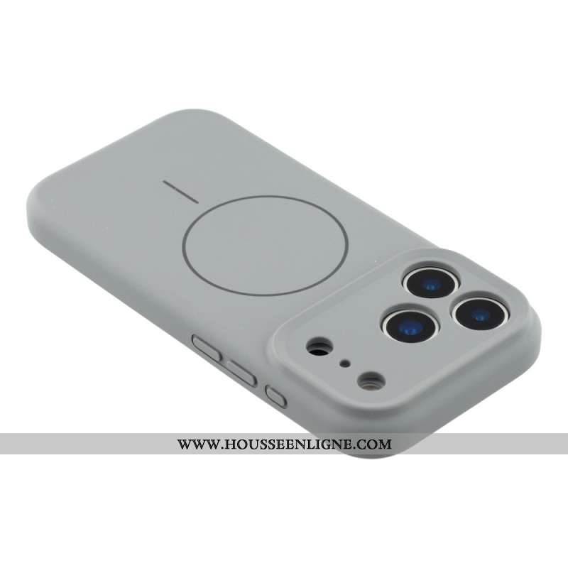 Coque iPhone 17 Pro MagSafe Hybride avec Doublure Microfibe