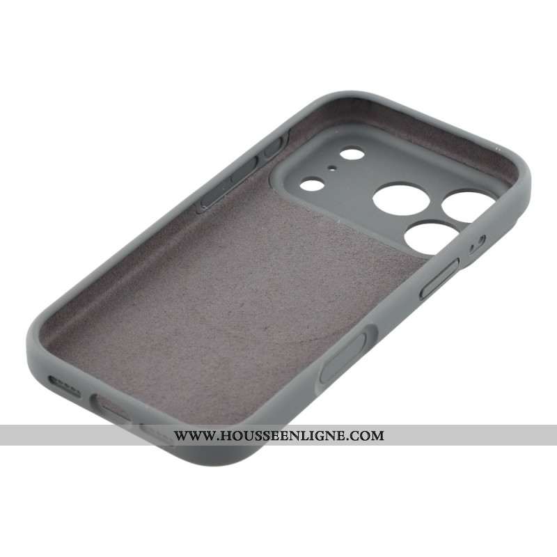 Coque iPhone 17 Pro MagSafe Hybride avec Doublure Microfibe