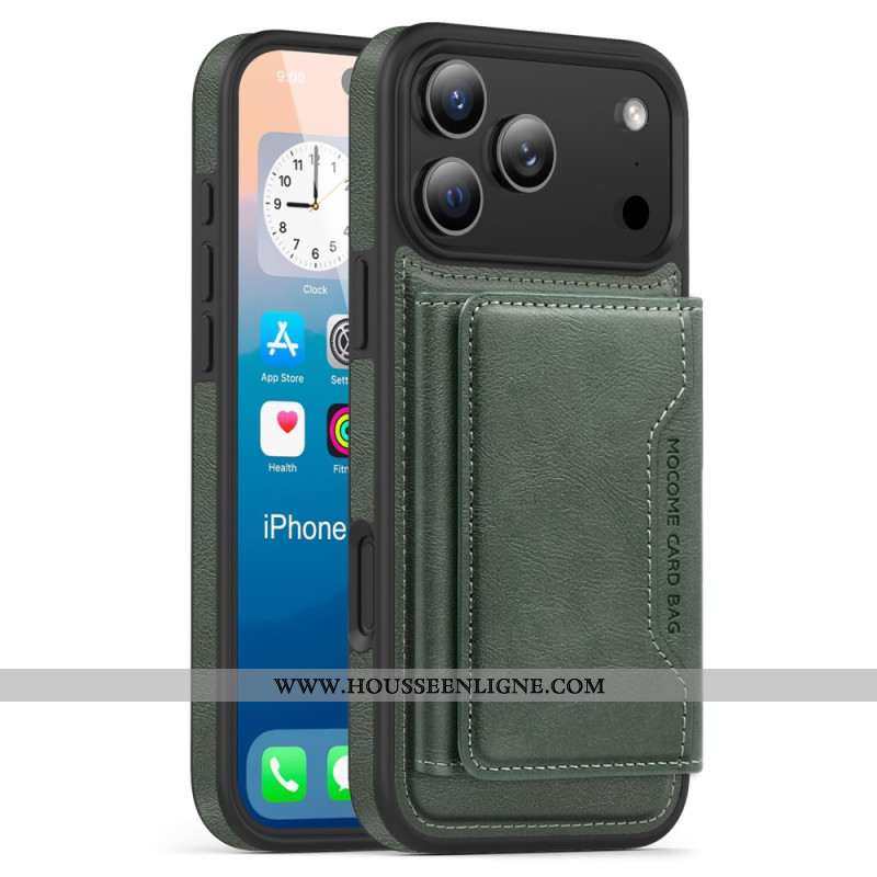 Coque iPhone 17 Pro MagSafe Premium avec Porte-Cartes Détachable