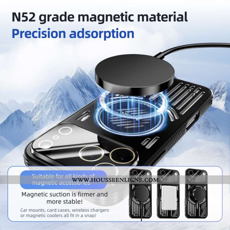 Coque iPhone 17 Pro MagSafe avec Dissipation Thermique ABBEL