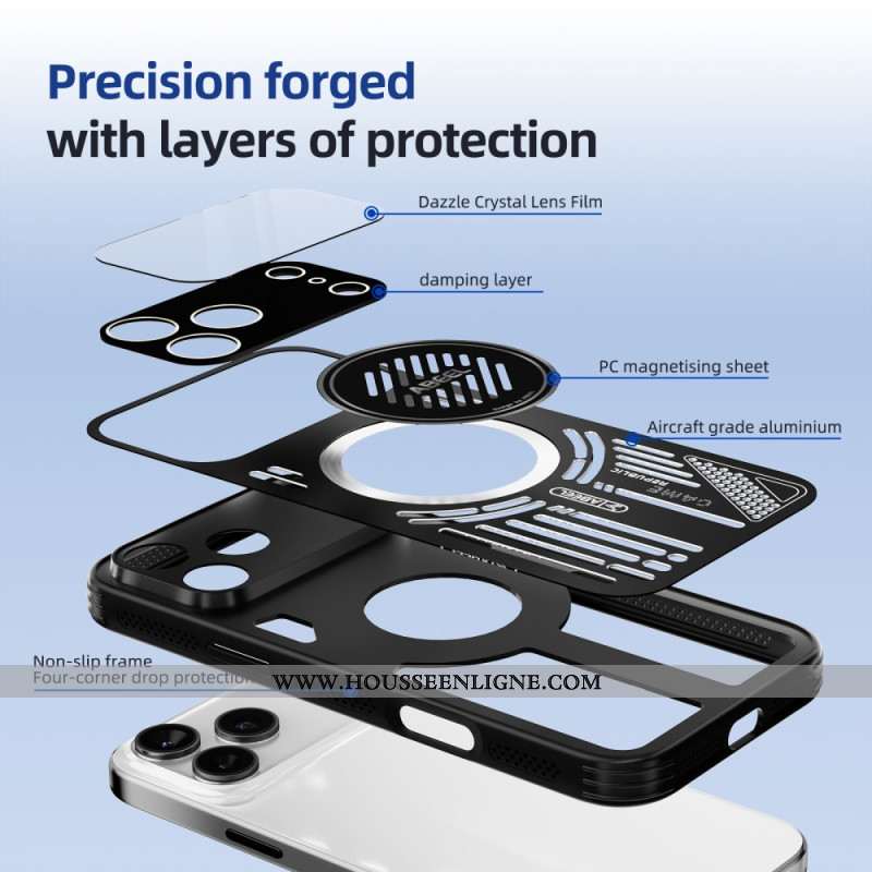 Coque iPhone 17 Pro MagSafe avec Dissipation Thermique ABBEL