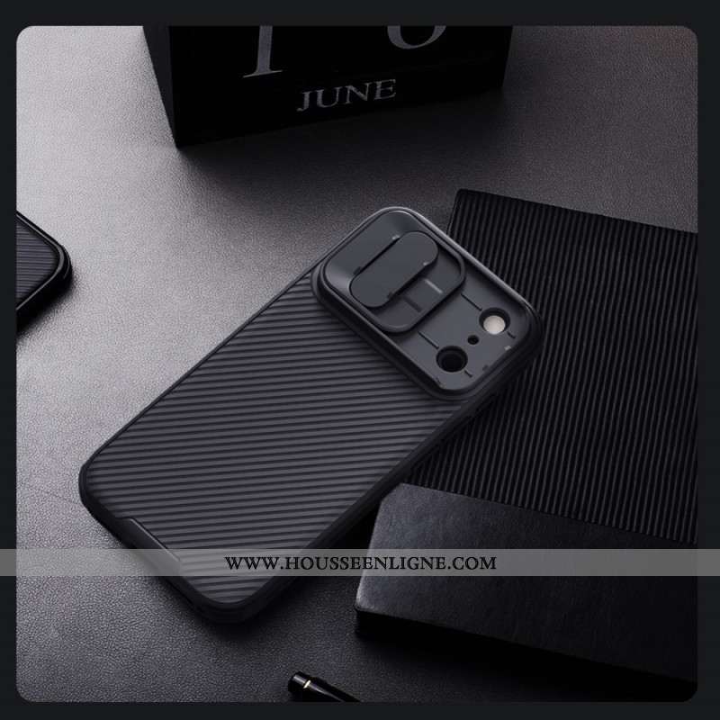 Coque iPhone 17 Pro MagSafe et Protection Caméra Coulissante NILLKIN