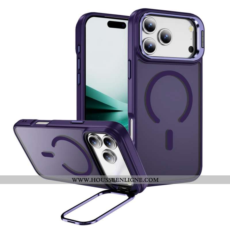 Coque iPhone 17 Pro Magnétique avec Support pour Objectif