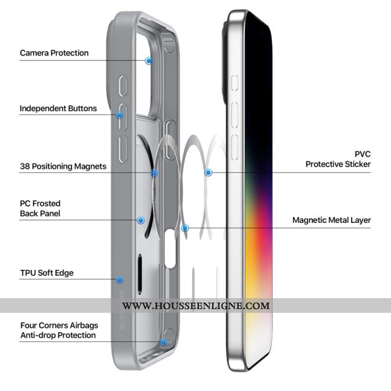 Coque iPhone 17 Pro Magsafe Yind Series DUX DUCIS