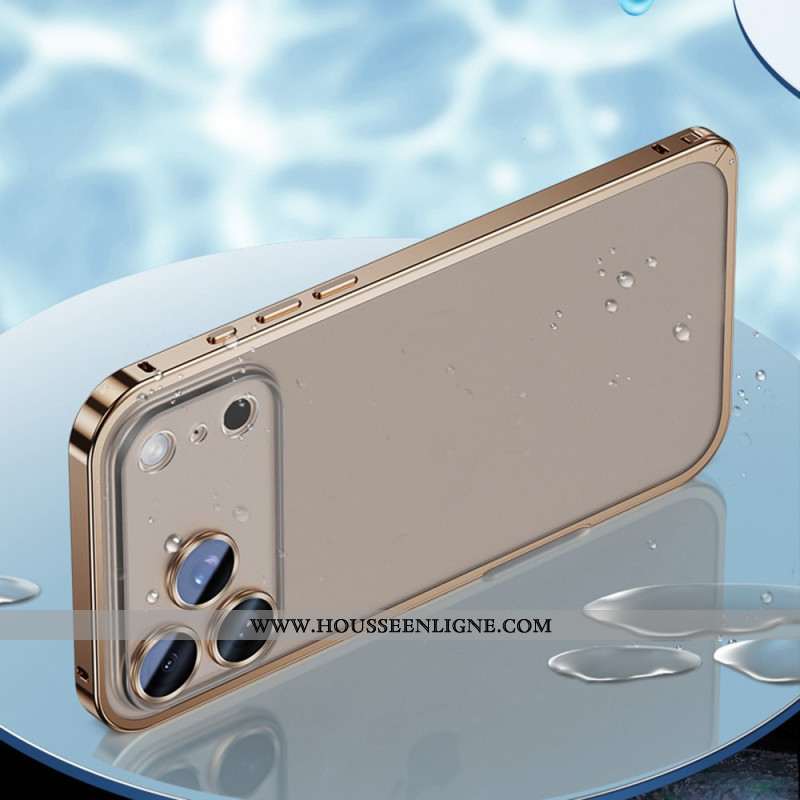 Coque iPhone 17 Pro Max Cadre Métallique