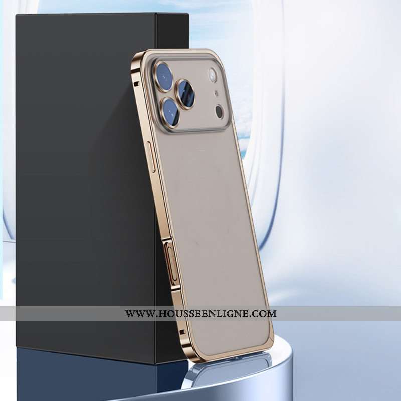 Coque iPhone 17 Pro Max Cadre Métallique