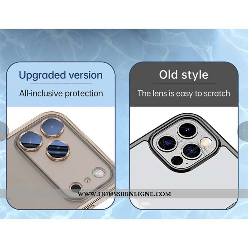 Coque iPhone 17 Pro Max Cadre Métallique