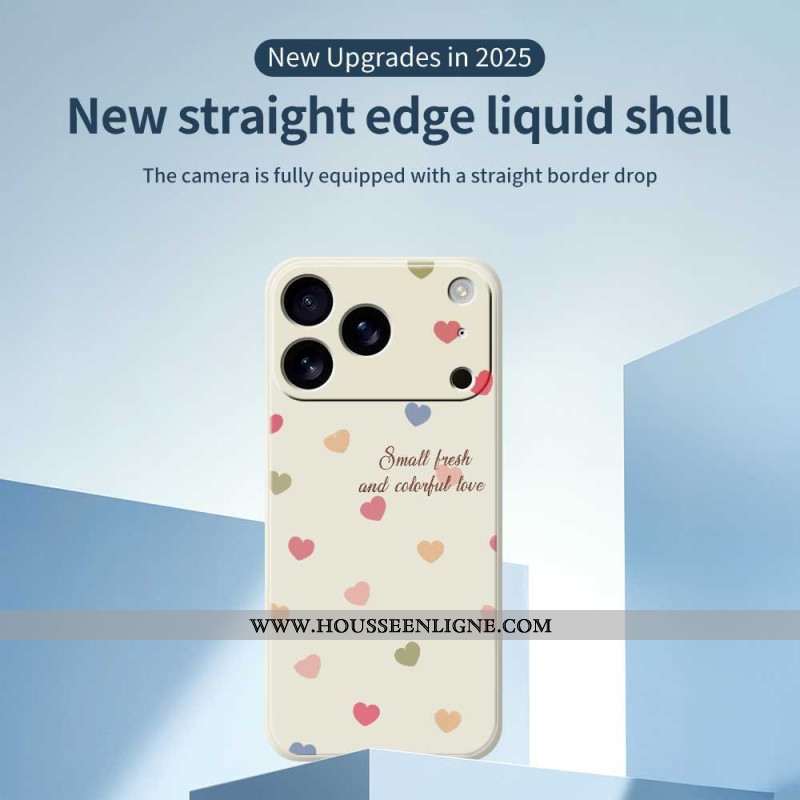 Coque iPhone 17 Pro Max Coeurs