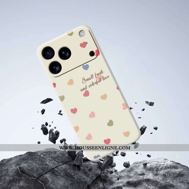 Coque iPhone 17 Pro Max Coeurs