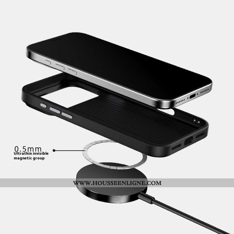 Coque iPhone 17 Pro Max Compatible MagSafe ABEEL