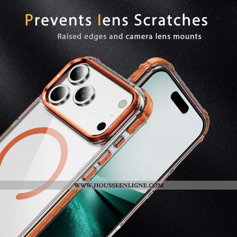 Coque iPhone 17 Pro Max Compatible MagSafe Colorée