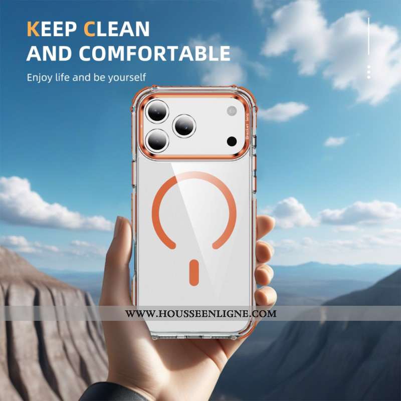 Coque iPhone 17 Pro Max Compatible MagSafe Colorée