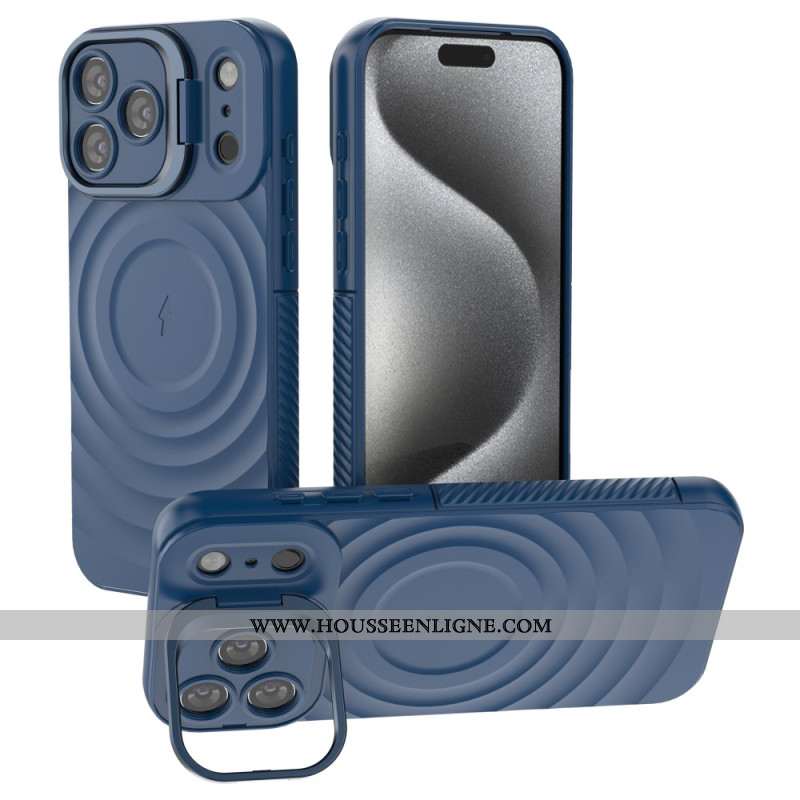 Coque iPhone 17 Pro Max Compatible MagSafe Motif Ondulé