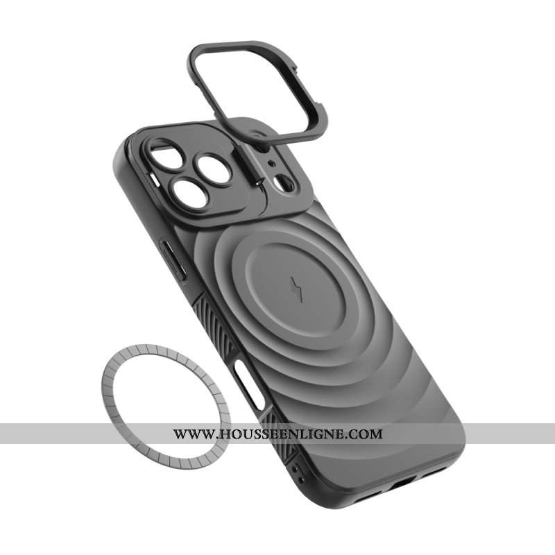 Coque iPhone 17 Pro Max Compatible MagSafe Motif Ondulé