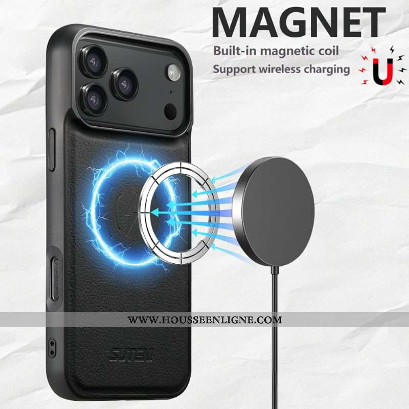 Coque iPhone 17 Pro Max Compatible MagSafe SUTENI